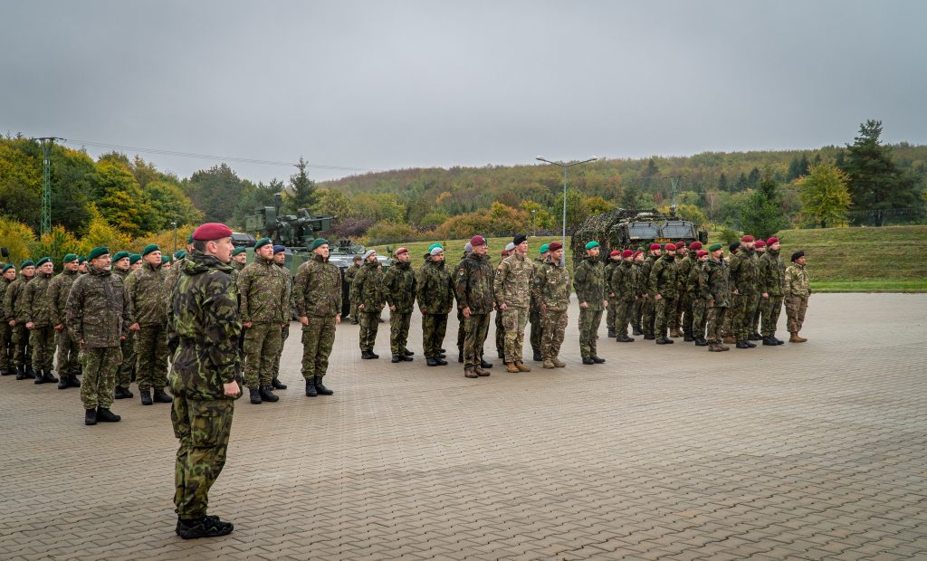 бойна група нато военни сили словакия