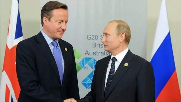 путин и камерън