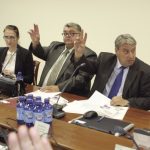 Бившият заместник-директор на Националната следствена служба Румен Георгиев (вторият отдясно) ръководеше изграждането на ЕИСПП
