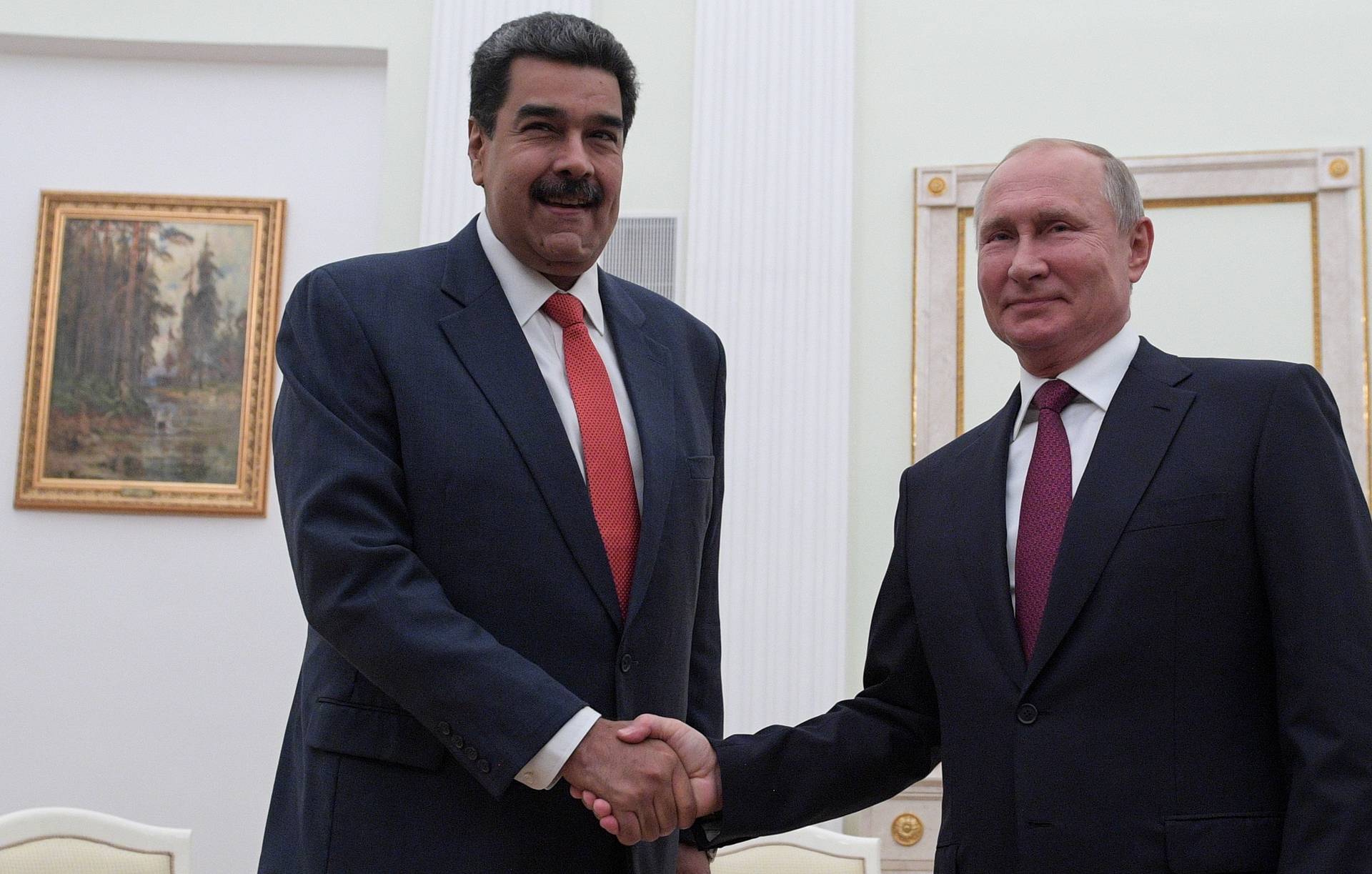 владимир путин николас мадуро