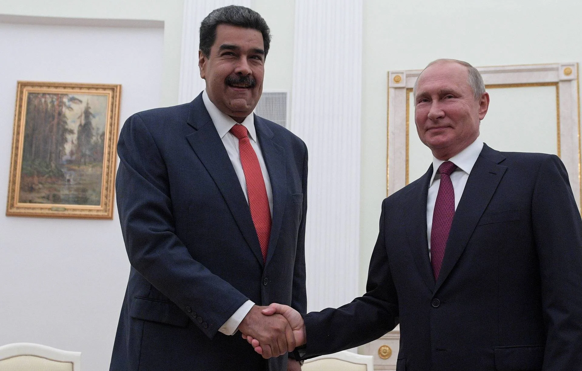 владимир путин николас мадуро