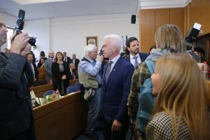 СОС -  първо заседание Волен Сидеров