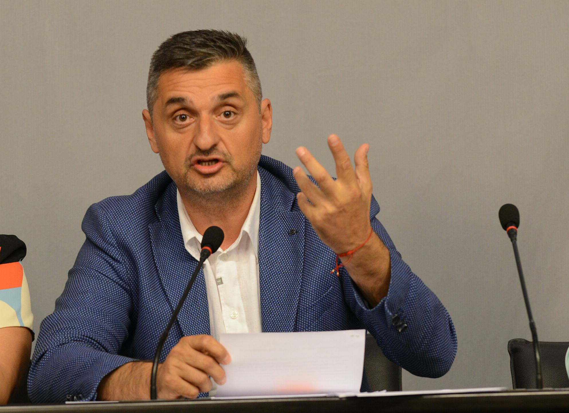 Пресконференция на БСП Кирил Добрев