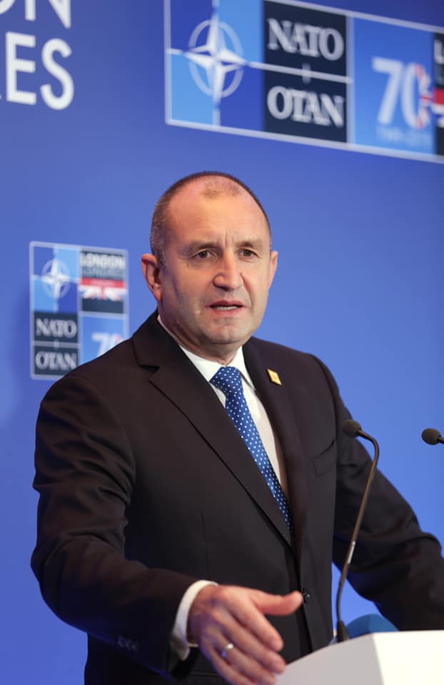 Румен Радев НАТО Лондон