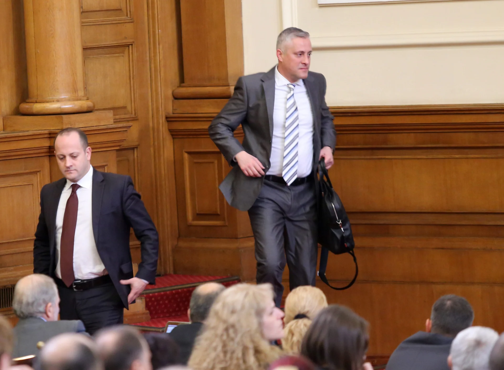 Парламент - Избор на мин. на правосъдето Екатерина Захариева. Радан Кънев