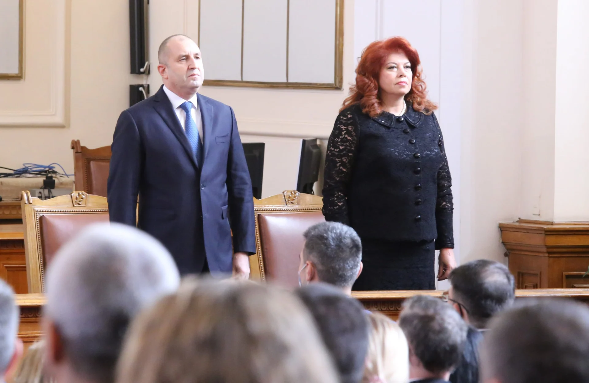 Парламент Клертва на Румен Радев и Илияна Йотова