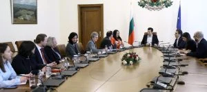Среща на Кирил Петков с представители на ЕИБ и ЕБВР