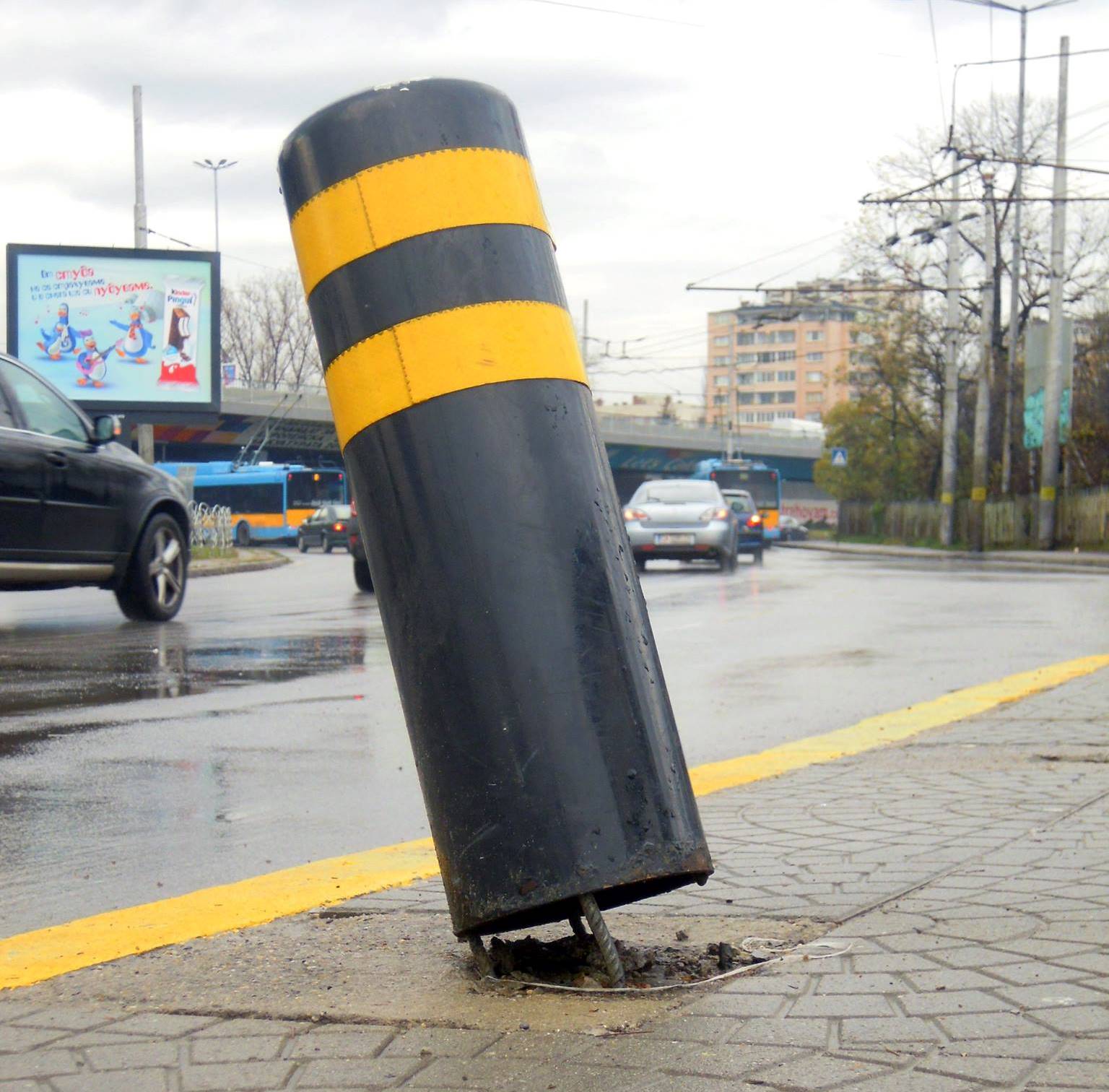обезопасително колче спирка