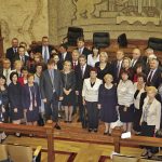 Двете правителства на съдебната власт в един кадър за спомен.