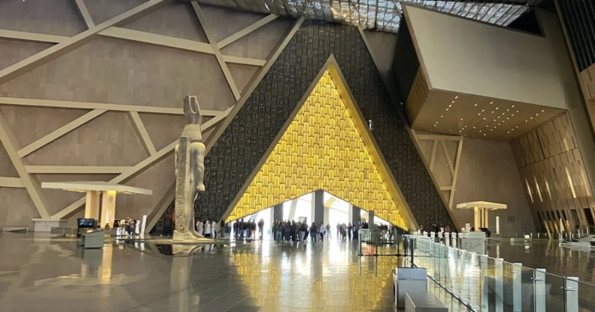 Част от величествения интериор на музея.