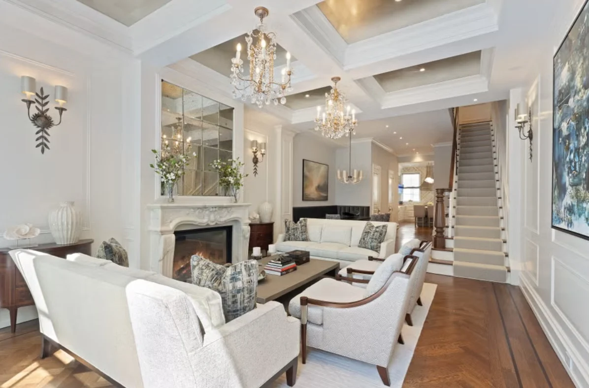 Част от великолепната всекидневна.