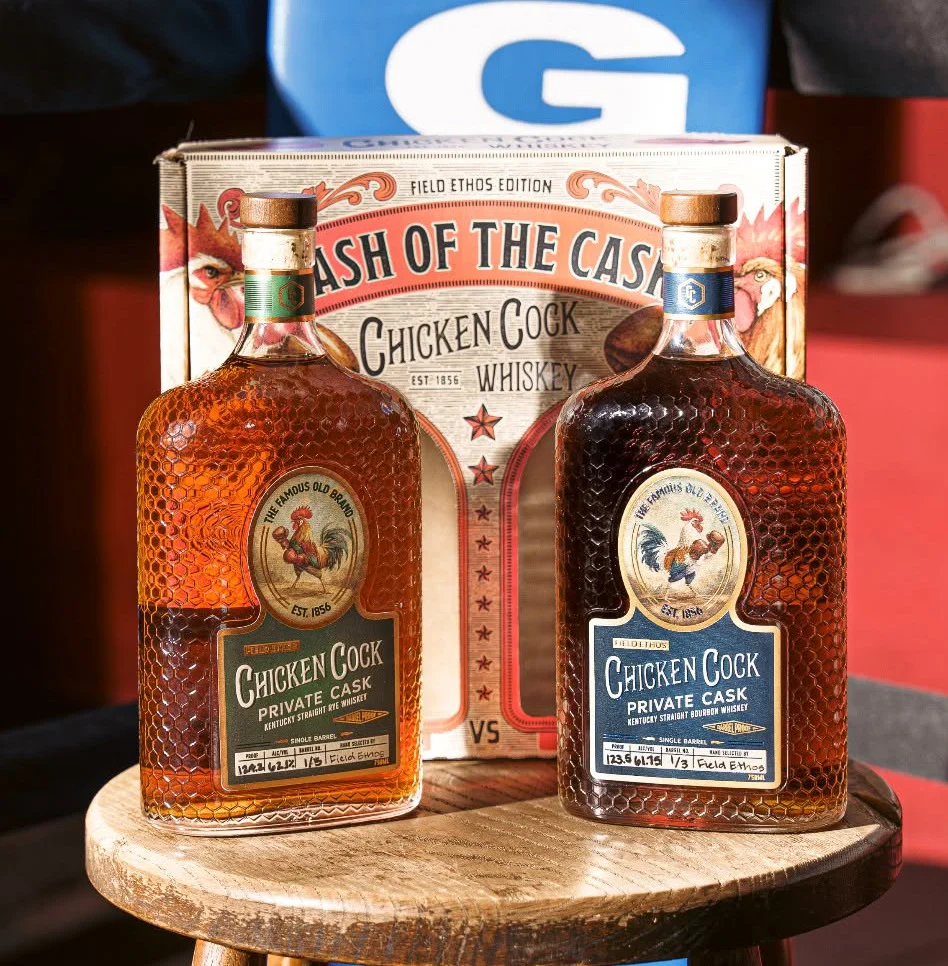 Chicken Cock Whiskey отбелязва 170-ия си юбилей с уиски в декантер с формата на петел