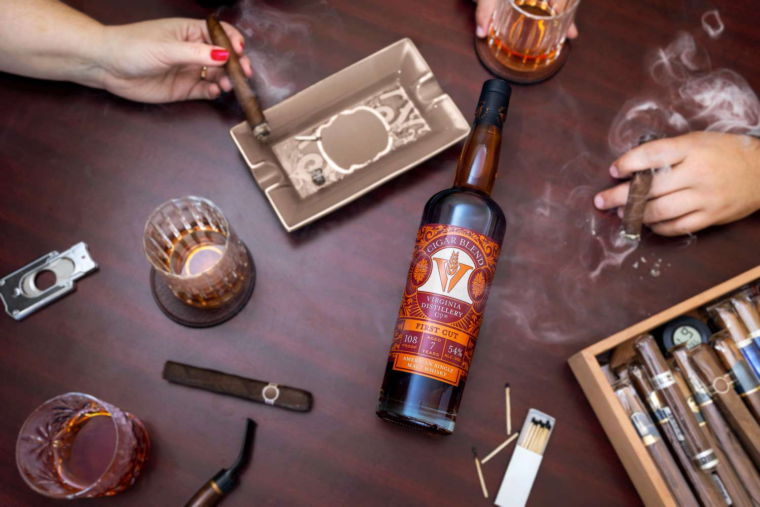 Уиски за пура – какво представлява cigar-blend whiskey