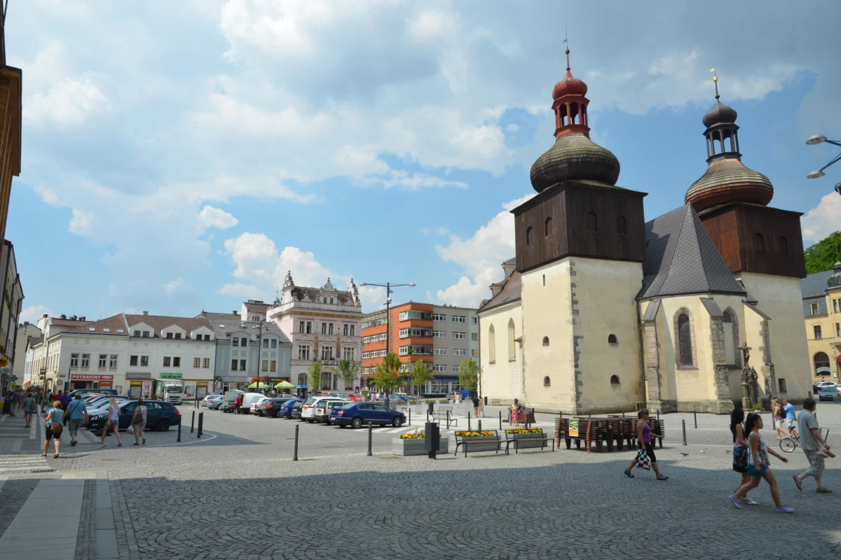 curkvata sveti lavrentii v nachod v centura na grada