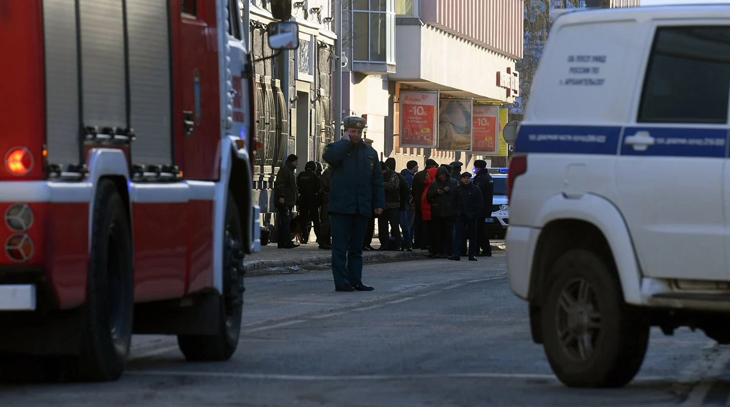 взрив експлозия нападение архангелск