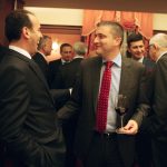 Коктейл на АББ АТБ Асоциация на българските банки Иван Искров - БНБ Владислав Горанов - мин. на фин.
