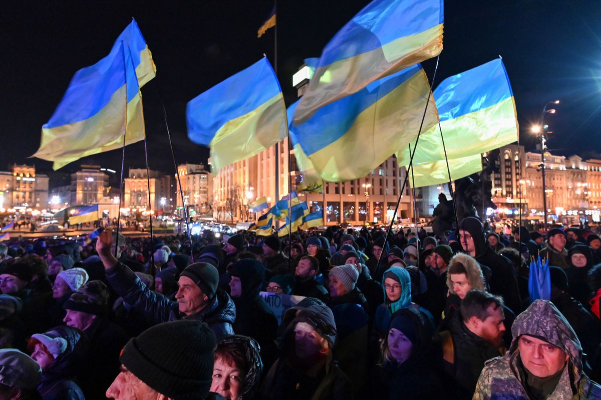 киев украйна протест