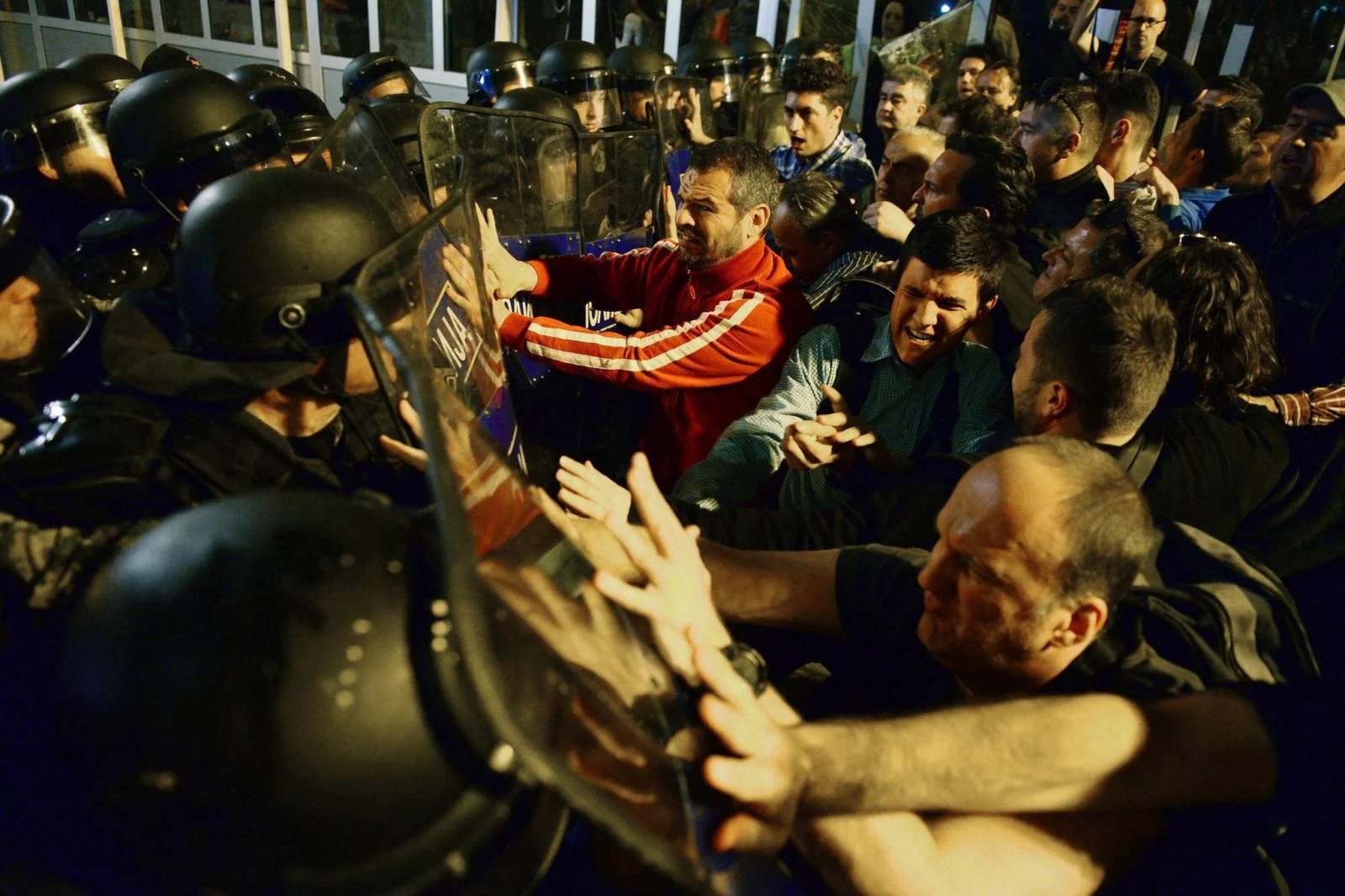протест македония скопие