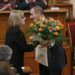 Клетва на 43 - то Народно събраниеЦецка Цачева - председател на ПарламентаЦветан Цветанов -  Герб