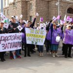 Протест на КНСБ медицински работници