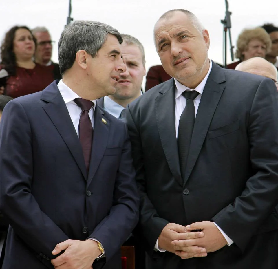 Президентът Росен Плевнелиев и премиерът Бойко Борисов