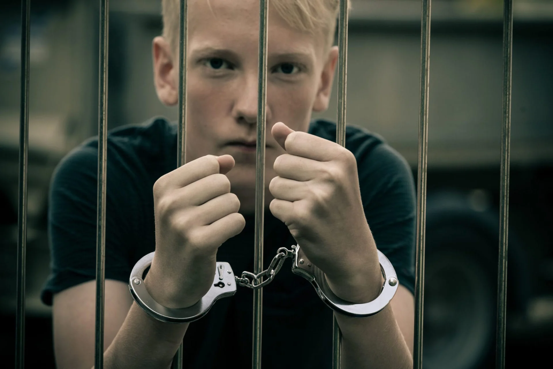 дете в затвор