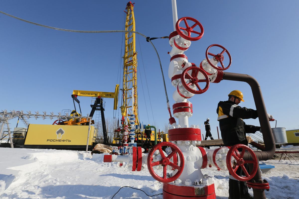 роснефт русия руски нефт петрол добив нефтодобив