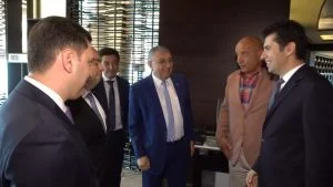 Кирил Петков в Баку