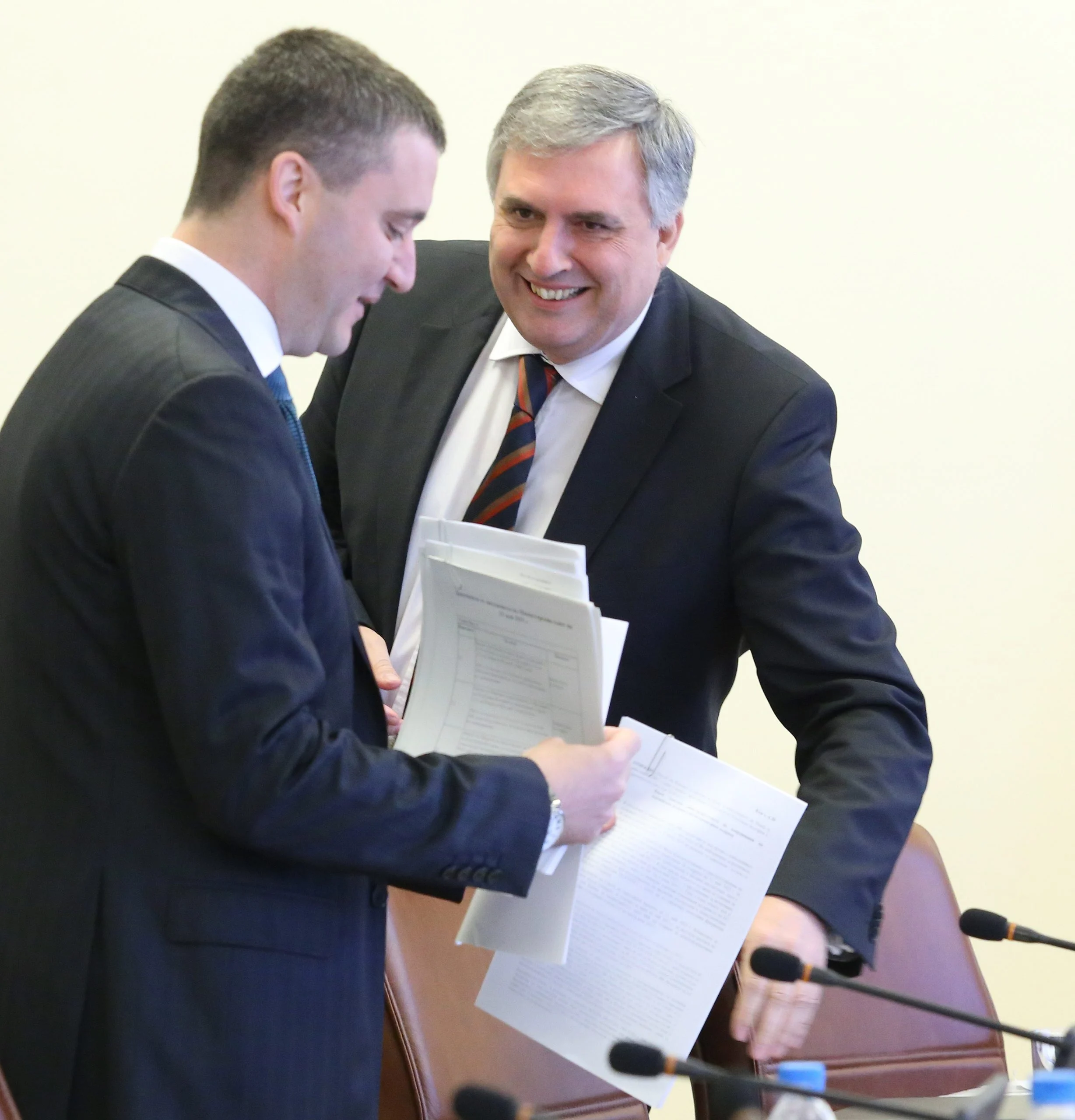 Министерски съвет заседание Владислав Горанов мин.на финансите Ивайло Калфин