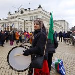 Парламент протест срещу зеления сертификат