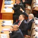 ПарламентКлетва на Пламен ОрешарскиДелян Пеевски - ДПССергей Станишев - БСПЛютви Местан - ДПС