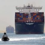 Първото пробно преминаване на кораби по новия воден път