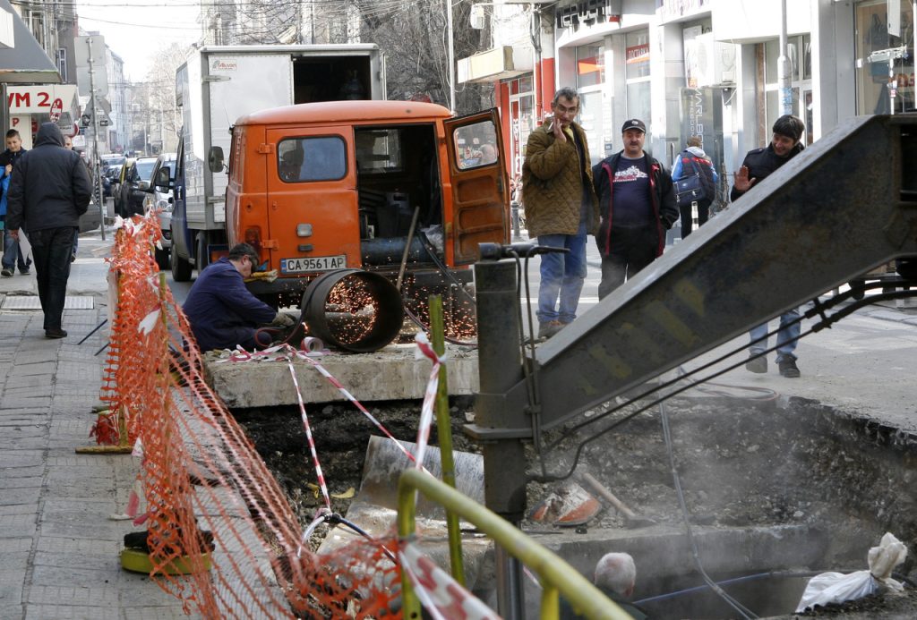 водният цикъл, ремонт водопровод софийска вода топлофикация