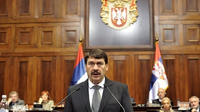 Президентът на Унгария Йанош Адер