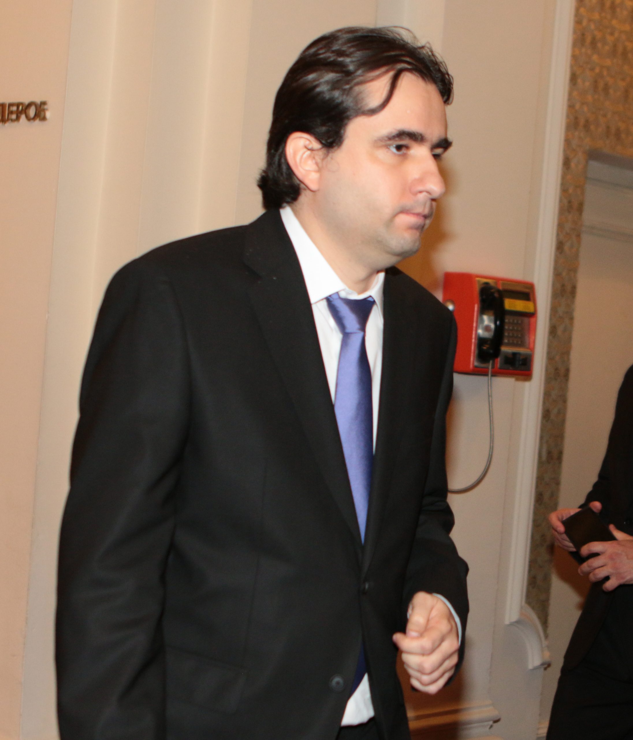 Представяне на ново правителство нови министри Божидар Божанов