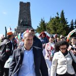 Румен Радев на връх Шипка