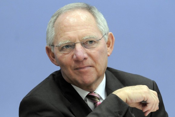 Германският финансов министър Волфганг ШойблеWolfgang Schaeuble