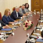 Румен Радев  проведе среща със собственика и ръководството на строителната фирма „Авакс“ и „Ай Си Джи Би“.