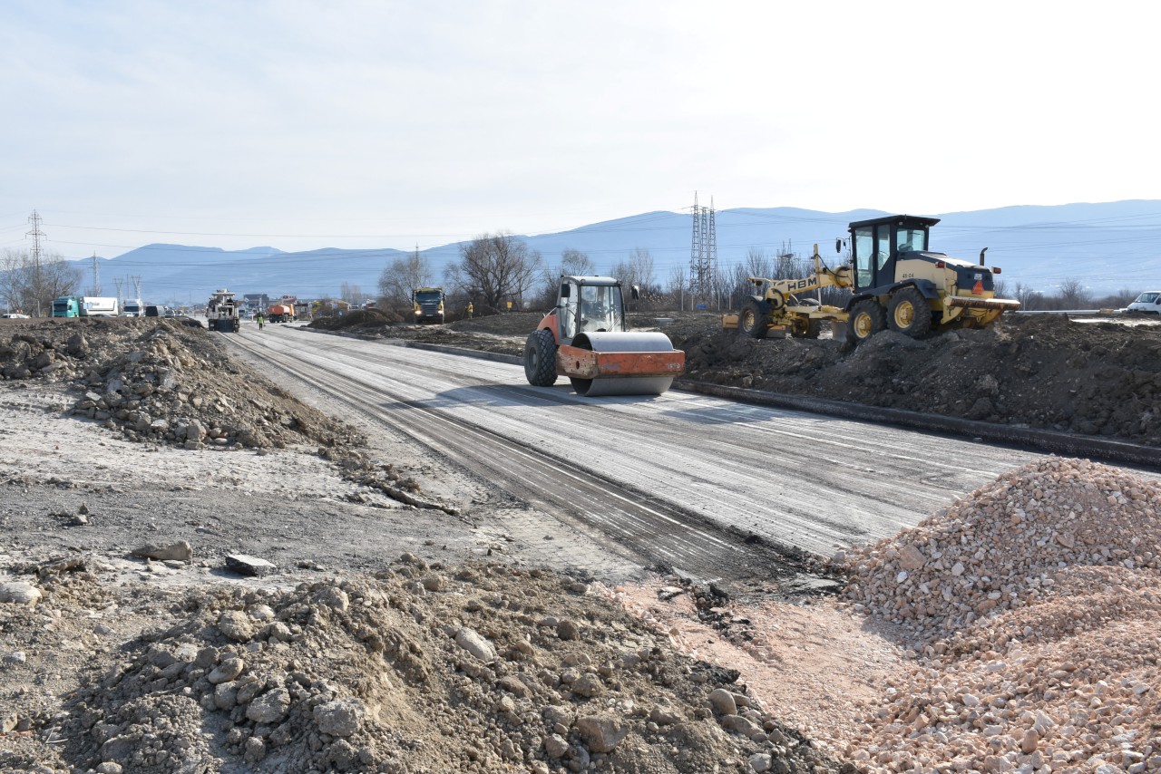 кръговото кръстовище на изхода на Пловдив в посока Асеновград.