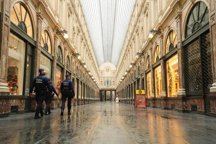 белгия брюксел коронавирус