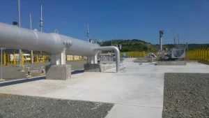 транзитния газопровод за Турция в участъка  Лозенец – Недялско газ