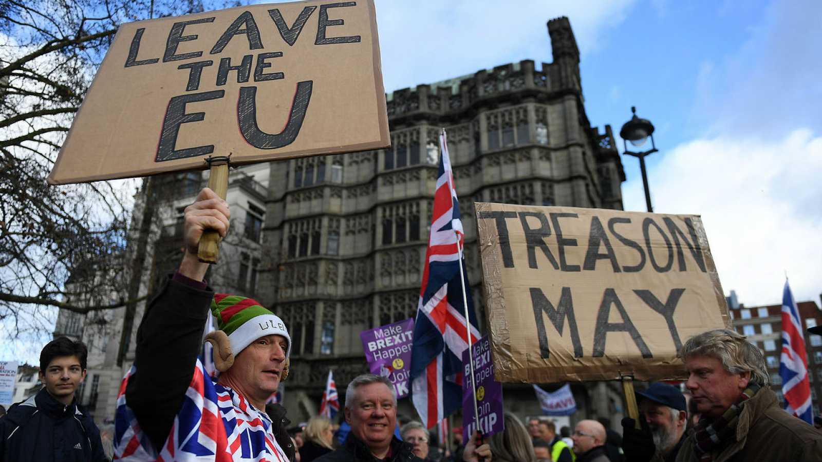 брексит протест шествие лондон