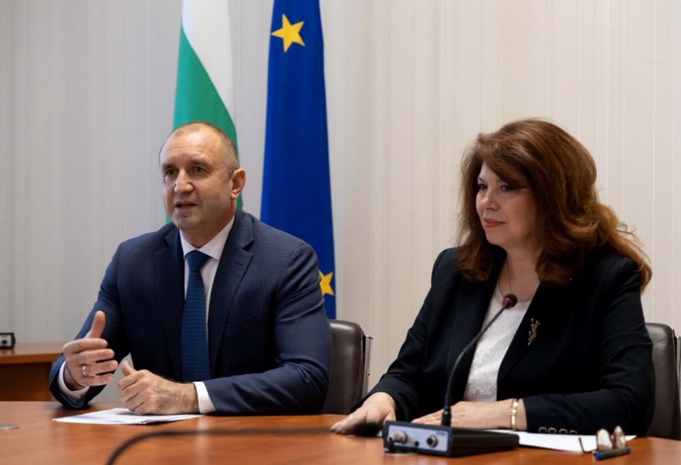 Румен Радев Илияна Йотова