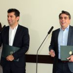 Министерство на финансите Министърът на финансите Асен Василев и министърът на икономиката Кирил Петков