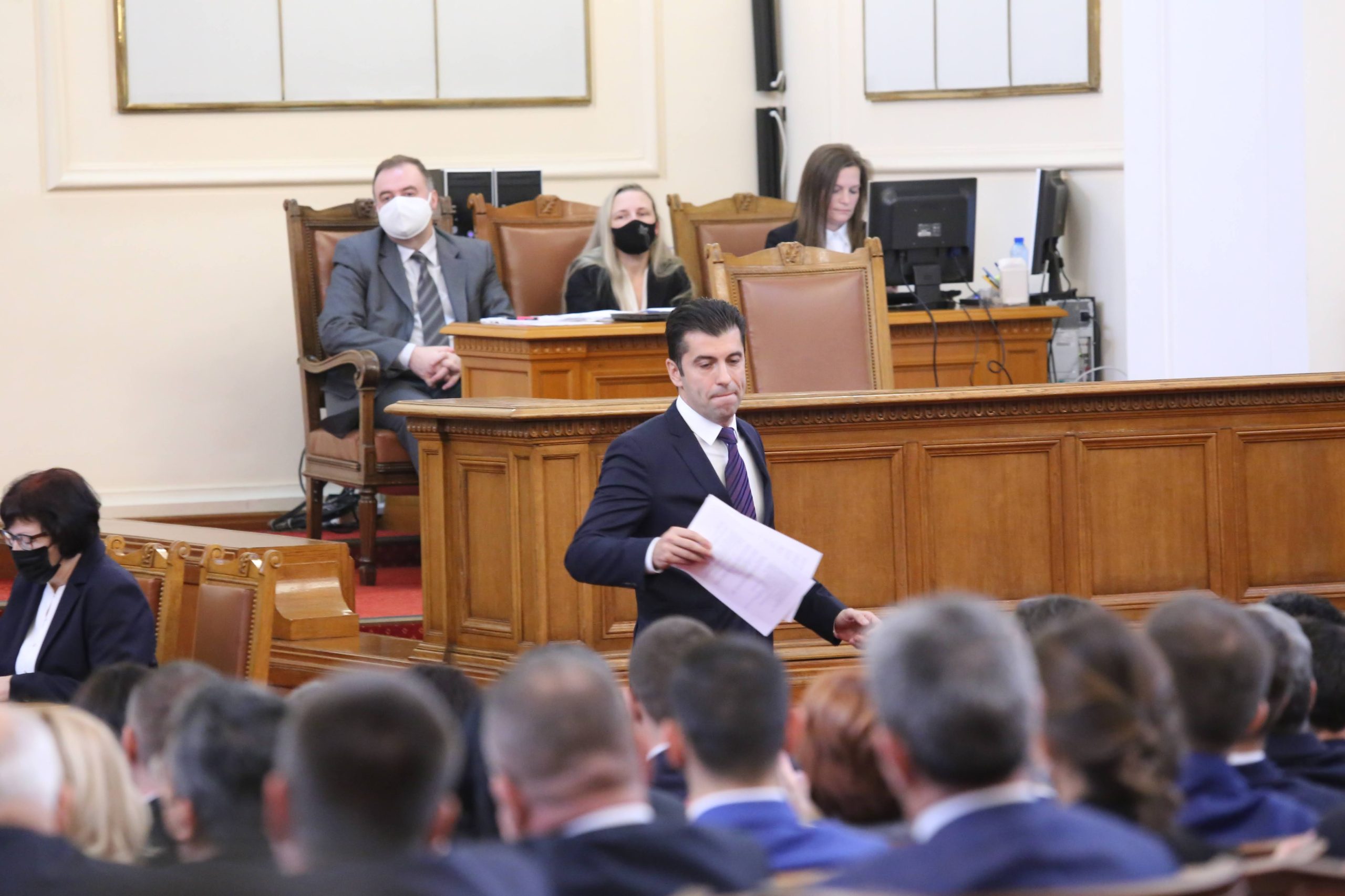 Парламент откриване на 47 - мото народно събрание Кирил Петков