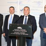 Парламент Пресконференция за КТБ  Методи Андреев Петър Славов Валери Симеонов Мартин Димитров