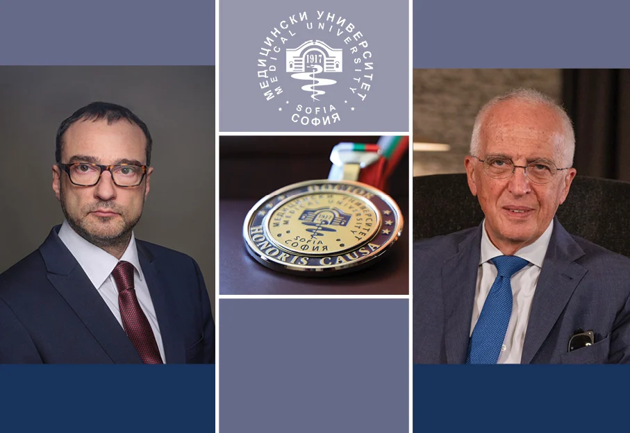 Двама учени от Италия и Полша с „Доктор Хонорис Кауза“ на Медицинския университет в София