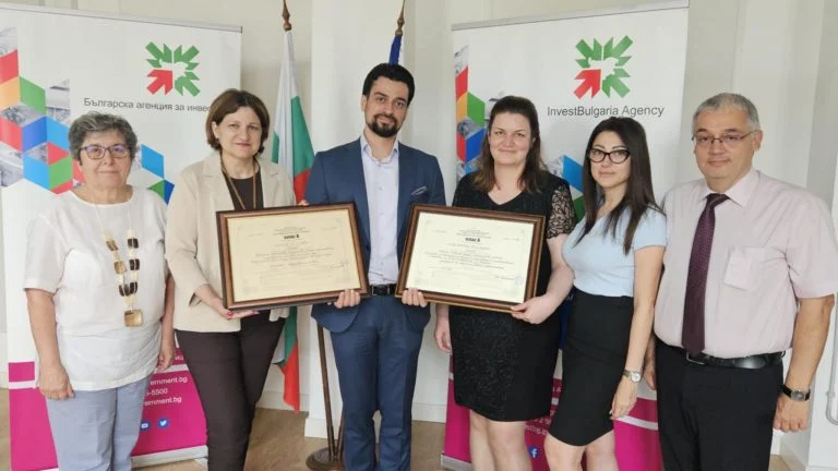 dva sertifikata klas a siesajef ad i monek balgariya ad