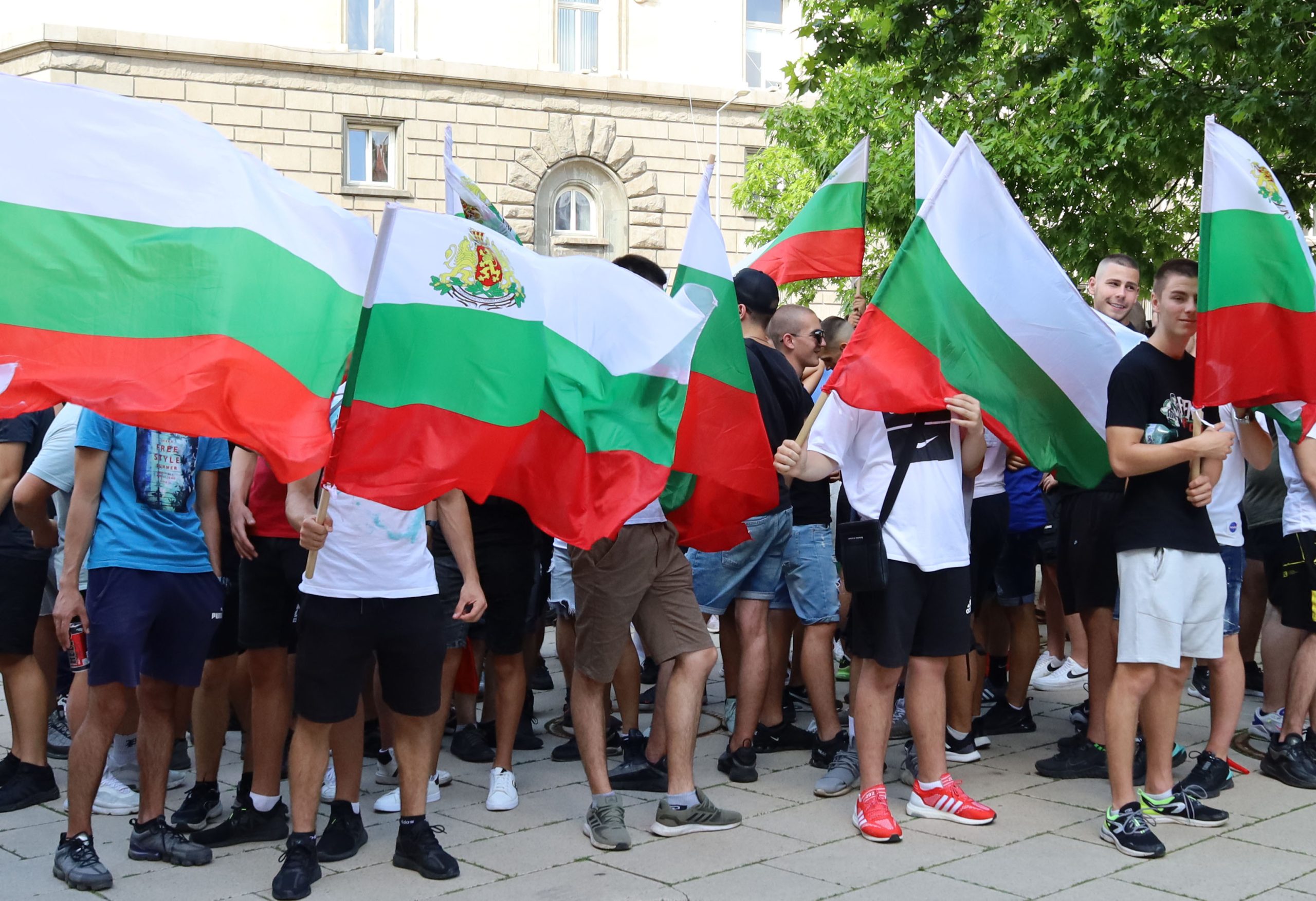 Протест срещу нов кабинет на „Продължаваме промяната”
