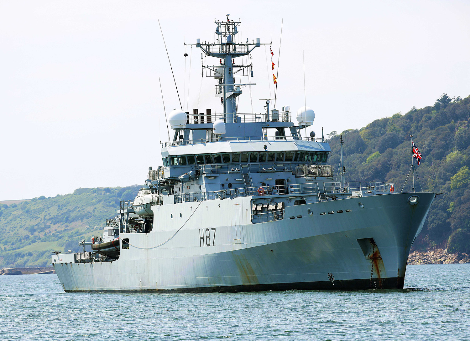 британски разузнавателен кораб HMS Echo черно море